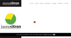 Desktop Screenshot of jaune-citron.com
